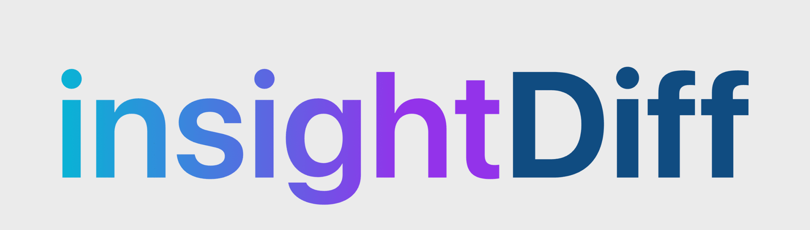 insightDiff logo white background